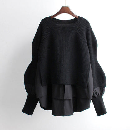 Monica™ | Oversized Sweater Blouse