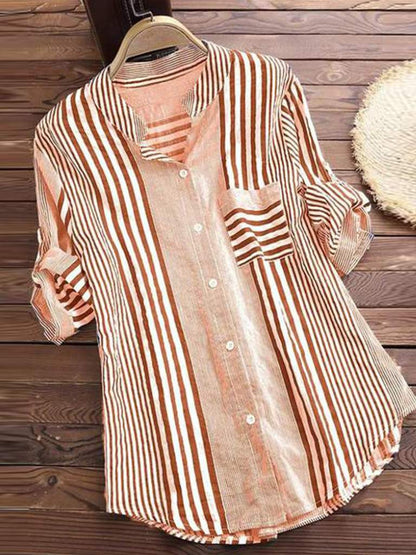 Rosemarie striped shirt