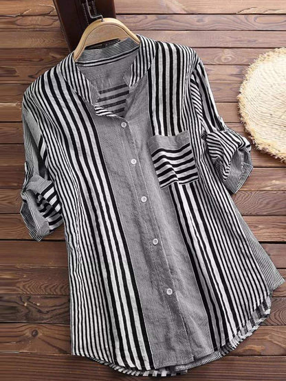 Rosemarie striped shirt