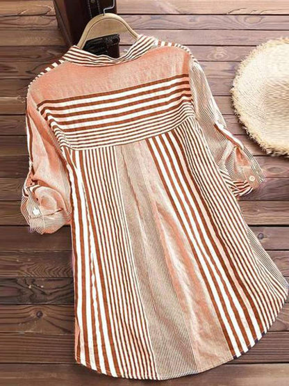 Rosemarie striped shirt